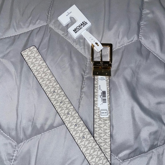 NWT Michael Kors Twist Reversible Belt 2 in 1 - Picture 9 of 9